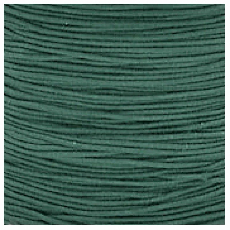 Gummikordel 1mm tannengrün 1m